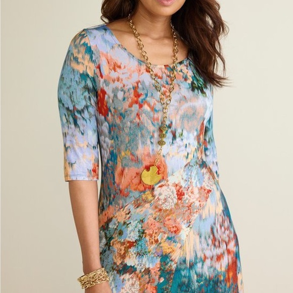 - Soft surroundings Nanette Maxi Dress Size Medium - Picture 4 of 15